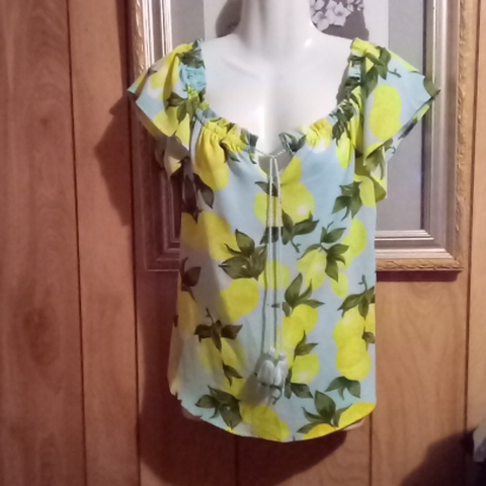 Rosetti lemon spring/summer top